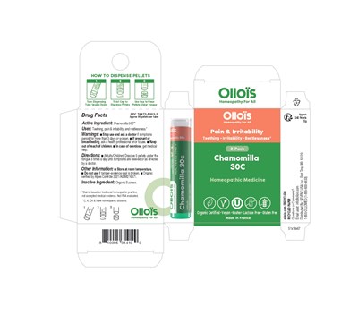 Etui Chamomilla 30c 3p P1 (Ollois Etui 3pack Chamomilla P1)